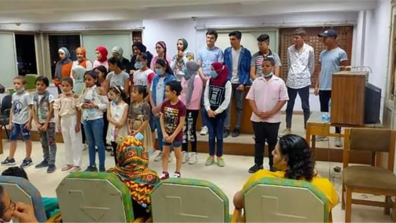 كورال الطفل يبدع بقصر ثقافة الفيوم