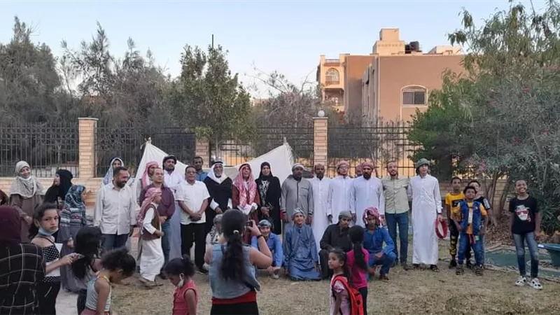 قصر ثقافه راس غارب فى ابهى صوره بمسرحية الجدران تتساقط على حافة 