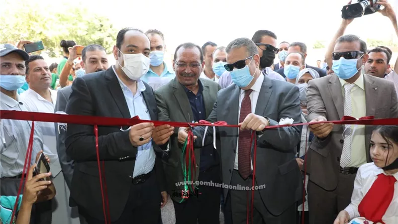محافظ المنوفية يفتتح مدارس دراجيل و 30 يونيو الرسمية للغات وسط فرحة الأهالي
