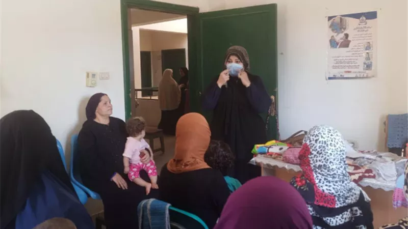 صحة المنيا : ٦٢٤ سيدة بقرى ملوى تتلقى خدمات مجانية لتنظيم الاسرة