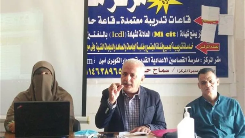 القصاصين التعليمية أول إدارة رقمية في الإسماعيلية ..صور
