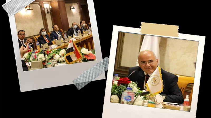 وزارة العدل تلتقى ببعض مكاتب المحاماة للتعريف بخدماتها الإلكترونية