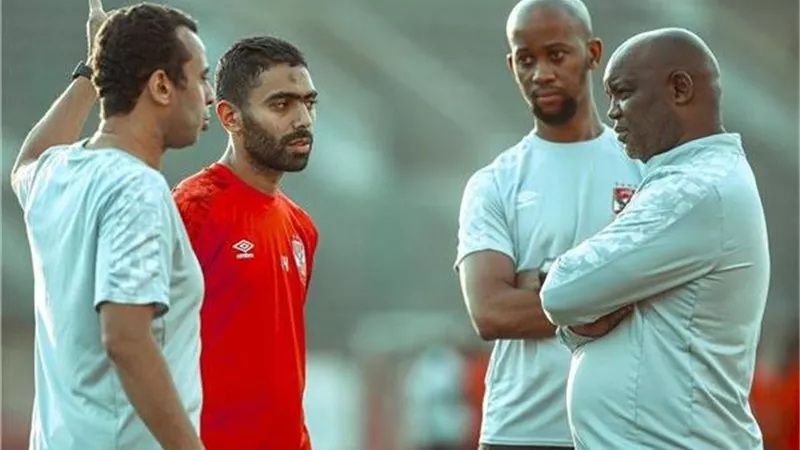 جلسات خاصة لنجم الأهلى قبل مواجهة الترجى