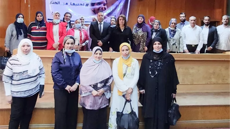 القومى للمرأة بالقليوبية يصدر بيانا تعهديا حول ختان الإناث