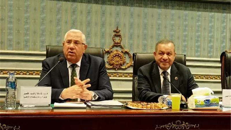 القصير أمام لجنة الزراعة والري بالشيوخ: تعاون مع البرلمان بغرفتيه لدعم الدولة المصرية