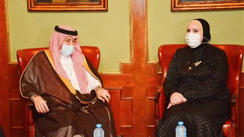 نيفين جامع: حجم التبادل التجاري بين مصر والسعودية يتخطى الـ5.5 مليار دولار خلال 2020