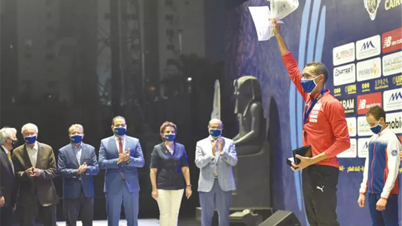 الجندي وأشرف يتأهلانپلأولمبياد طوكيو
