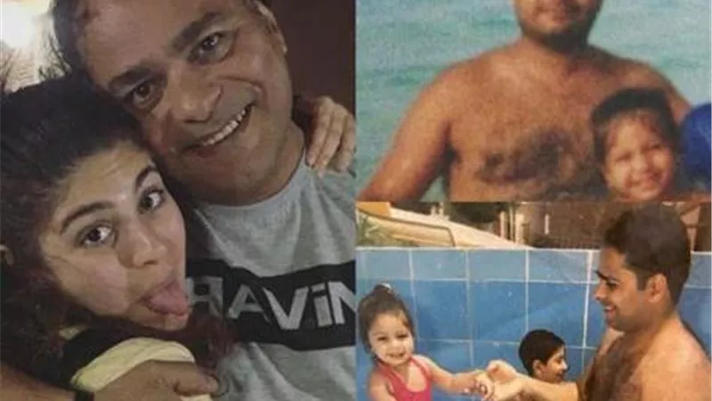 مايان السيد تحتفل بعيد ميلاد والدها :