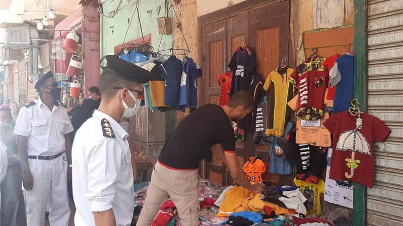 تحرير ٦٠ محضر بحملة مرافق بمدينة الأقصر
