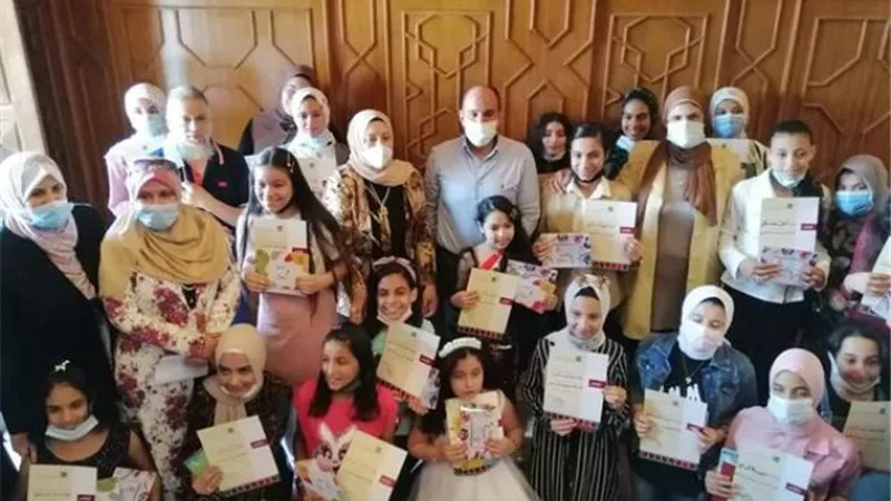 الإسماعيلية تكرم الفائزين في مسابقة مبدعي المستقبل الثقافية ..صور