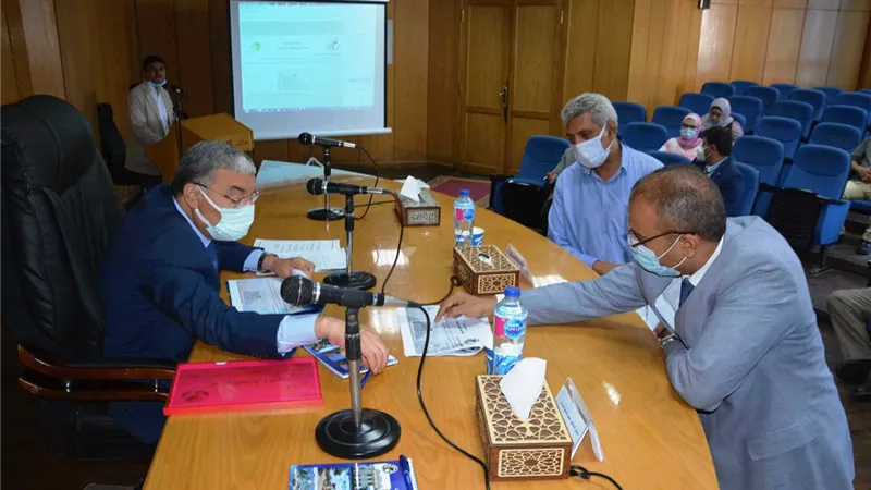 فى اجتماع لجنة التجميل بالمنيا : خطة شاملة لتطوير وتجميل المدن وتنفيذ حدائق ومتنزهات جديدة