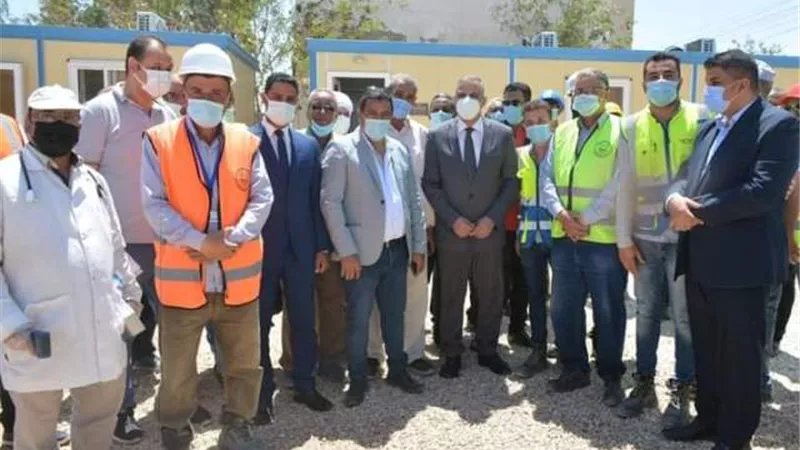 محافظ سوهاج يتابع مشروع 