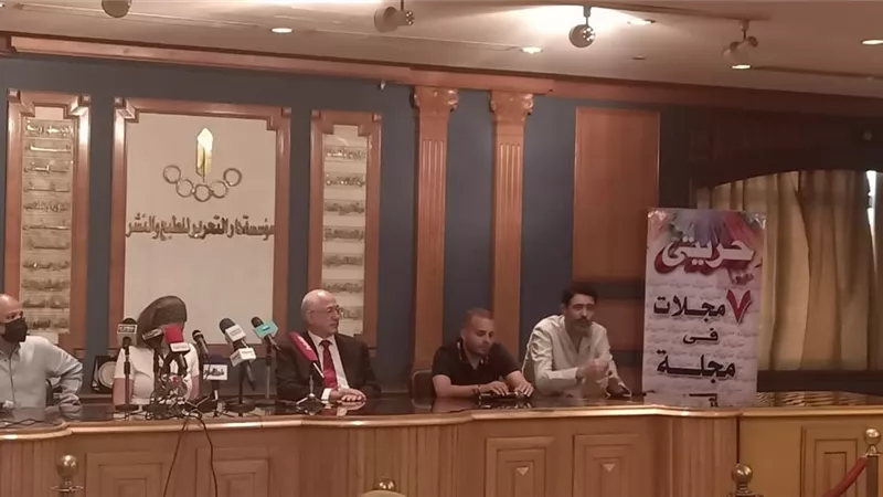انطلاق ندوة حريتى بحضور النجمين أحمد وفيق ورانيا فريد شوقي والمخرج والمؤلف هانى كمال.. صور