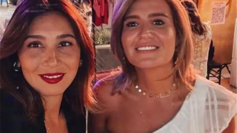 هنا شيحة تحتفل بعيد ميلاد شقيقتها بطريقتها الخاصة