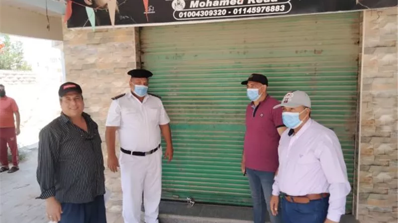 بشارة: جهاز الشروق يغلق ويشمع 55 محل ويتحفظ على 5 مركبات مخالفة.. بالصور