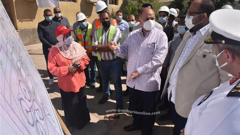 محافظ أسيوط يفتتح أعمال الإحلال والتجديد لمشروع محطة معالجة صرف صحي عرب المدابغ
