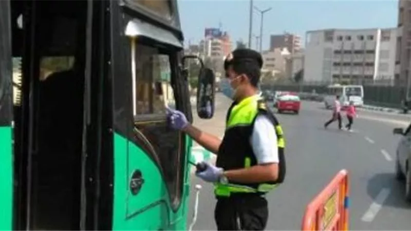 ضبط 6547 مخالفة متنوعة في حملات لتحقيق الانضباط المروري بالشارع المصري
