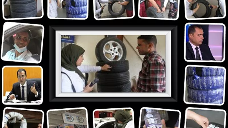 كاوتشات الموت.. قنابل موقوتة علي الطرق السريعة