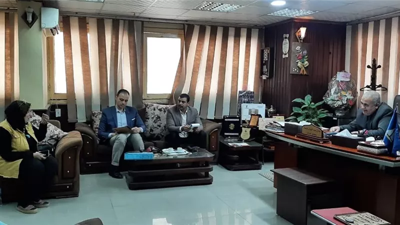 وكيل تعليم دمياط يستقبل متدربى البرنامج الرئاسي لتأهيل التنفيذين للقيادة