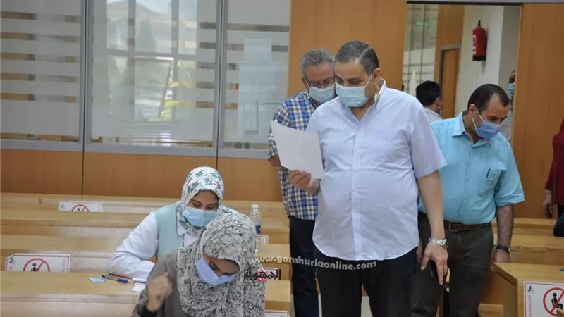 جامعة كفرالشيخ تواصل امتحانات الفصل الدراسي الثاني وسط إجراءات إحترازية