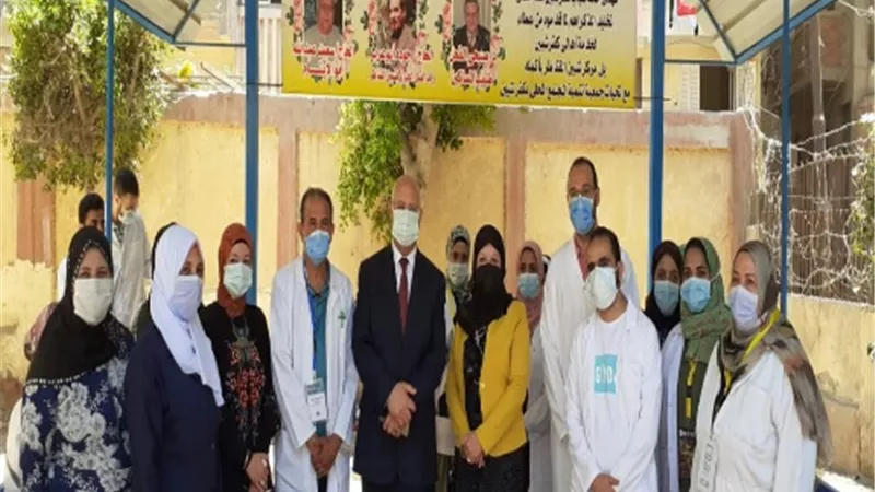 جامعة بنها تطلق حملة طرق الأبواب ضمن المبادرة الرئاسية حياة كريمة بشبين القناطر