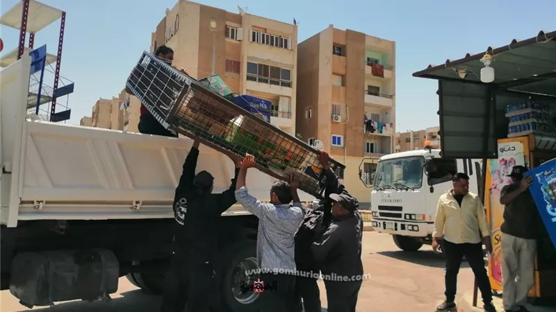 بالصور.. جهاز العاشر من رمضان يشن حملات مكبرة لازالة الاشغالات وتطبيق مبدأ اعادة الشيئ لاصلة