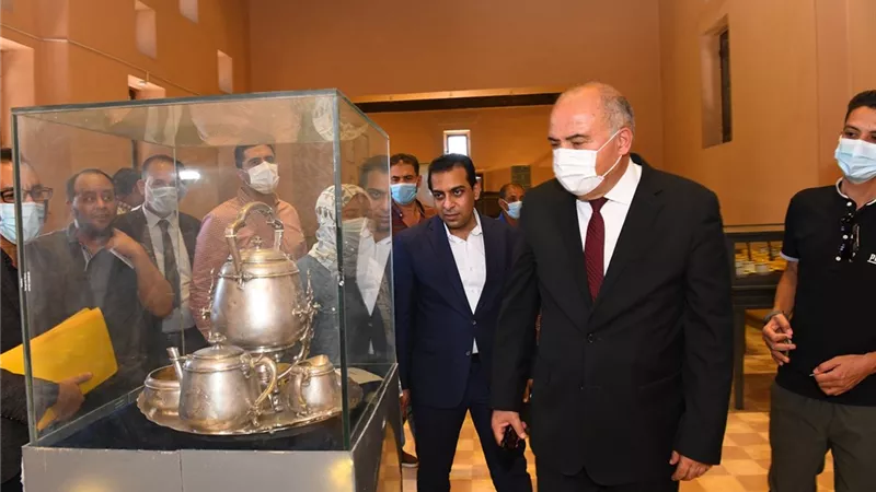 محافظ قنا يتفقد قصر البرنس يوسف كمال بنجع حمادي