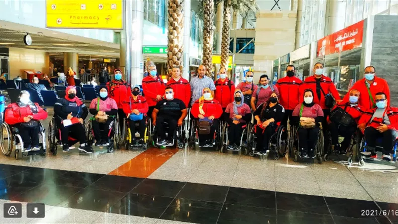 منتخب مصر البارالمبي لرفع الأثقال يشارك فى بطولة فزاع الدولية بدبى