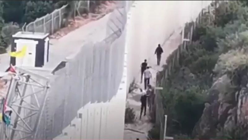 جنود الاحتلال يطلقون قنابل الغاز على مواطنين لبنانيين على الحدود الجنوبية