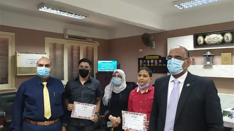 الاعدادية القديمة بنين بسوهاج تحقق المركز الأول في مسابقة الوعى القومي