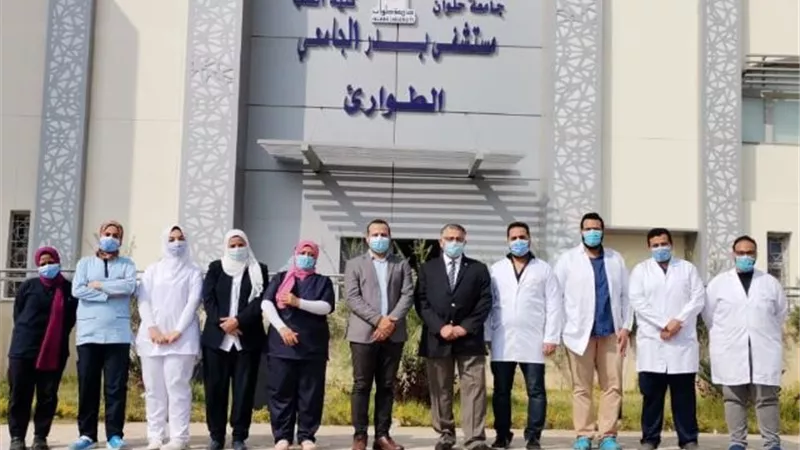 رئيس جامعة حلوان يكشف عن عودة استقبال مستشفى بدر الجامعى للمرضى.. بالصور