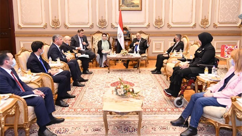 بالصور .. لقاء رئيس تضامن النواب بوفد لجنة حقوق الإنسان بأوزبكستان