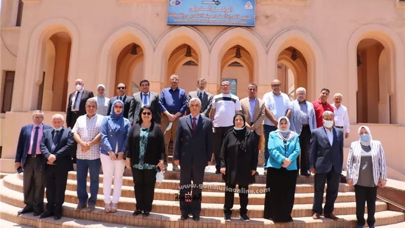 رئيس جامعة المنوفية يتفقد المركز الدولى لتنمية قدرات أعضاء هيئة التدريس ويتابع فعاليات الدورة الثانية لإعداد القادة .. صور
