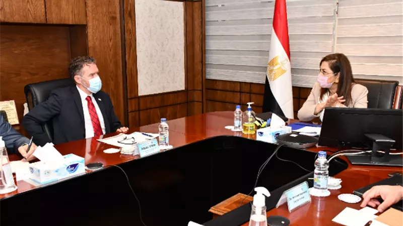 وزيرة التخطيط تلتقي مساعد الأمين العام للأمم المتحدة ونائب المدير التنفيذي لصندوق الأمم المتحدة
