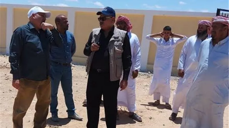 مستشار وزير الزراعة يتابع أنشطة مشروع 