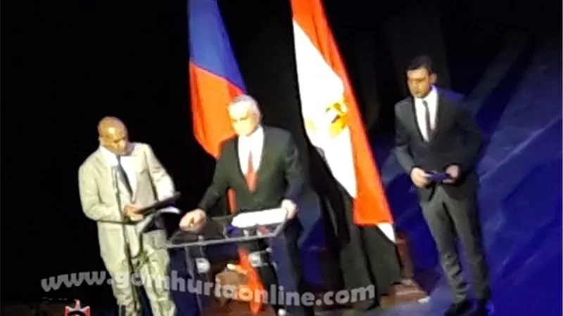 افتتاح عام التعاون الإنساني بين مصر وروسيا بعرض فرقة الفنون الشعبية بريوسيكا