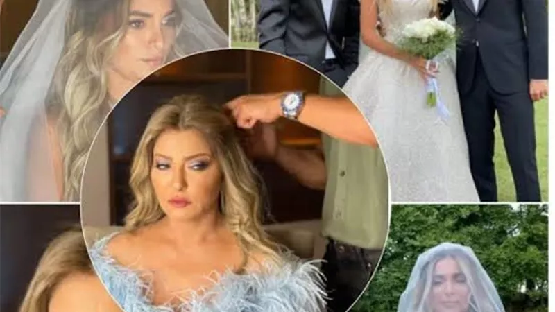 شاهد بالصور: حفل زفاف ابنة الفنانة علا غانم
