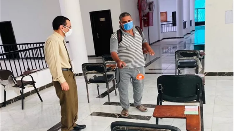 انتهاء امتحانات نهاية العام بآداب العريش دون شكاوى