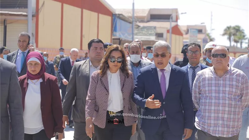 لجنة الإدارة المحلية بالنواب تتفقد مشروع تطوير حديقة بنت الشاطئ بدمياط