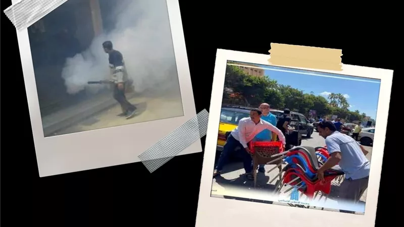استجابة لشكاوى المواطنين.. حملات تطهير وازالة مخالفات بالعجمى