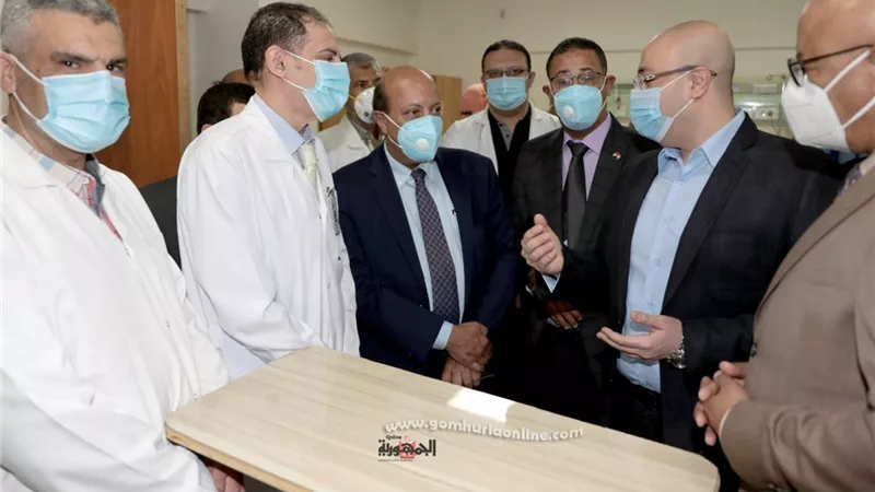 محافظ بني سويف يتفقد المنظومة الصحية بالمستشفى التخصصي المقدمة من تيتان العالميه