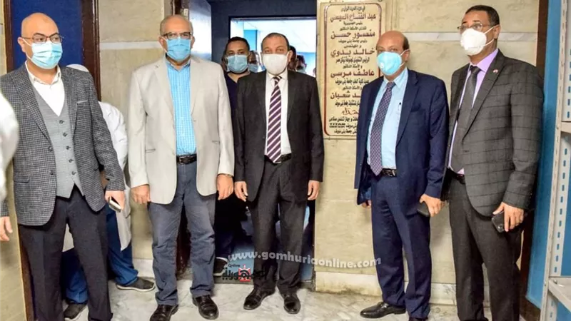 رئيس جامعة بني سويف ورئيس تيتان يفتتحان حضانات الأطفال وأجهزة تنفس صناعي بالمستشفى الجامعي