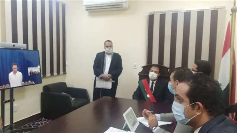 بدء تشغيل المحاكمة عن بعد وتجديد الحبس الإلكترونى بالمنوفية