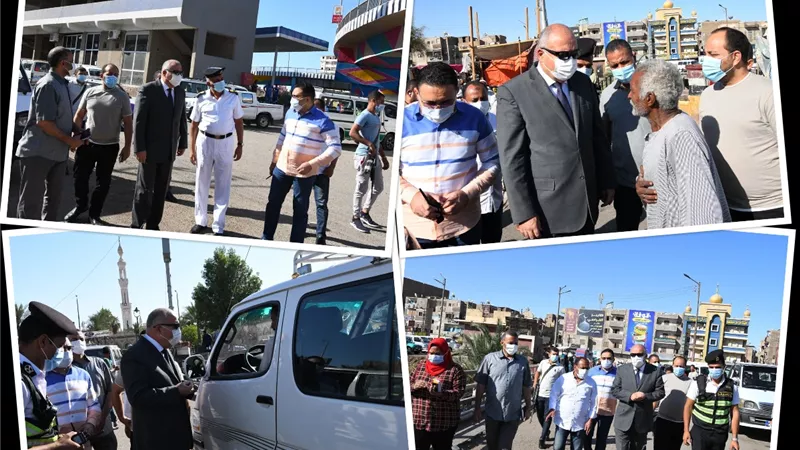 جولة تفقدية للداودي بمدينة قنا