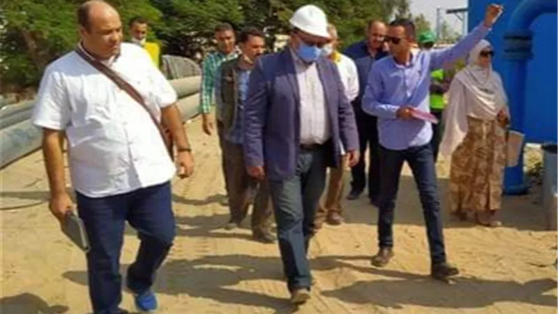 رئيس مياه القناة: البدء في تركيب الوصلات المنزلية للصرف الصحي بالشيخ غريب