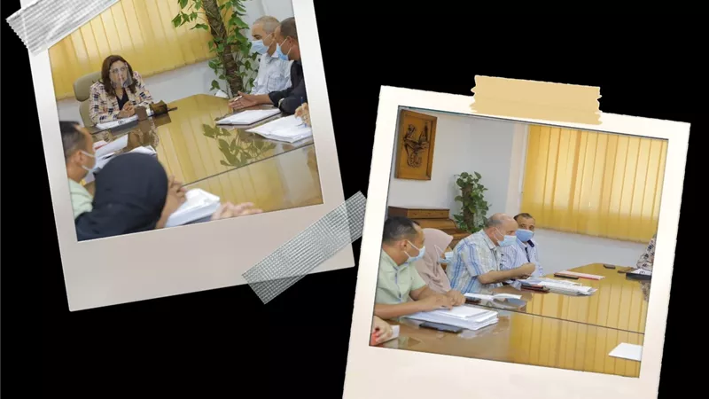 محافظ دمياط تناقش آليات إقامة مشروع صرف صحي لخدمة ٣ قرى بفارسكور