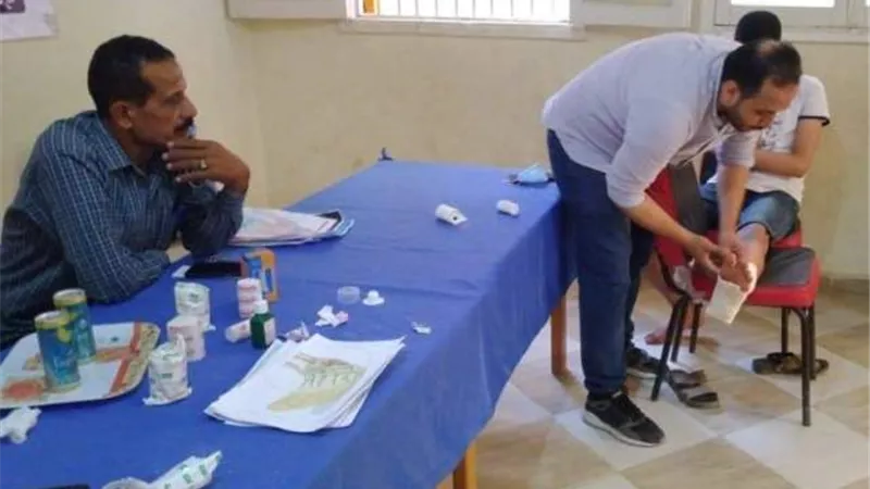 دورة تدريبية عن الإسعافات الأولية لأعضاء أندية التطوع بأبوكبير