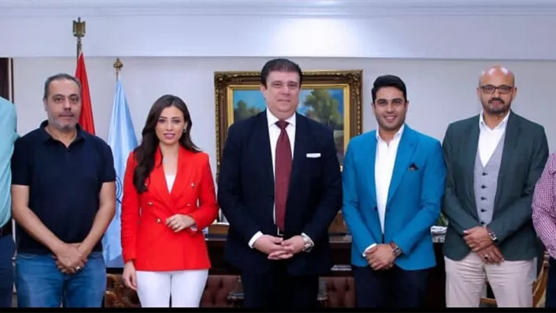 حسين زين يلتقي فريق عمل برنامج صباح الخير يا مصر