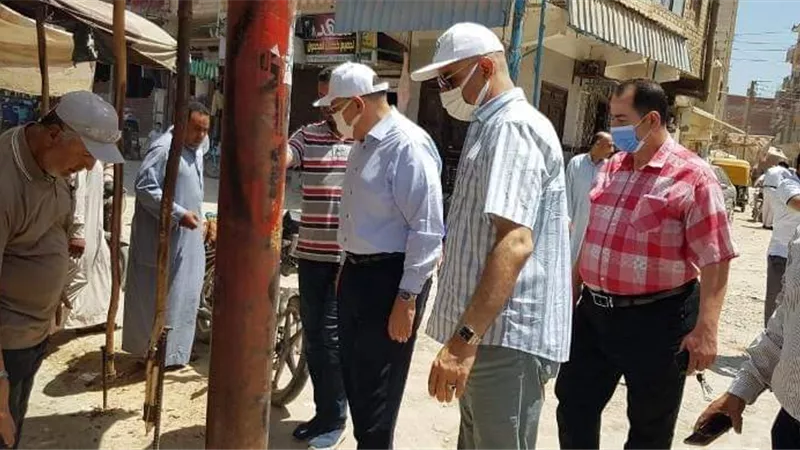 غراب يأمر بتكثيف أعمال النظافة والتجميل ورفع الإشغالات