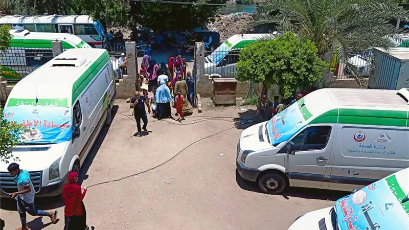 صحة المنيا : قوافل لخدمات تنظيم الاسرة والصحة الانجابية فى 3 قرى بمغاغة